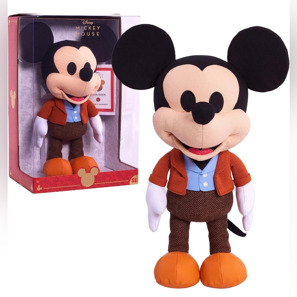 🏰D23 Disney Year Of The Mouse Collector Plush “A Man & His Mouse” D23 Exclusive - Picture 2 of 13